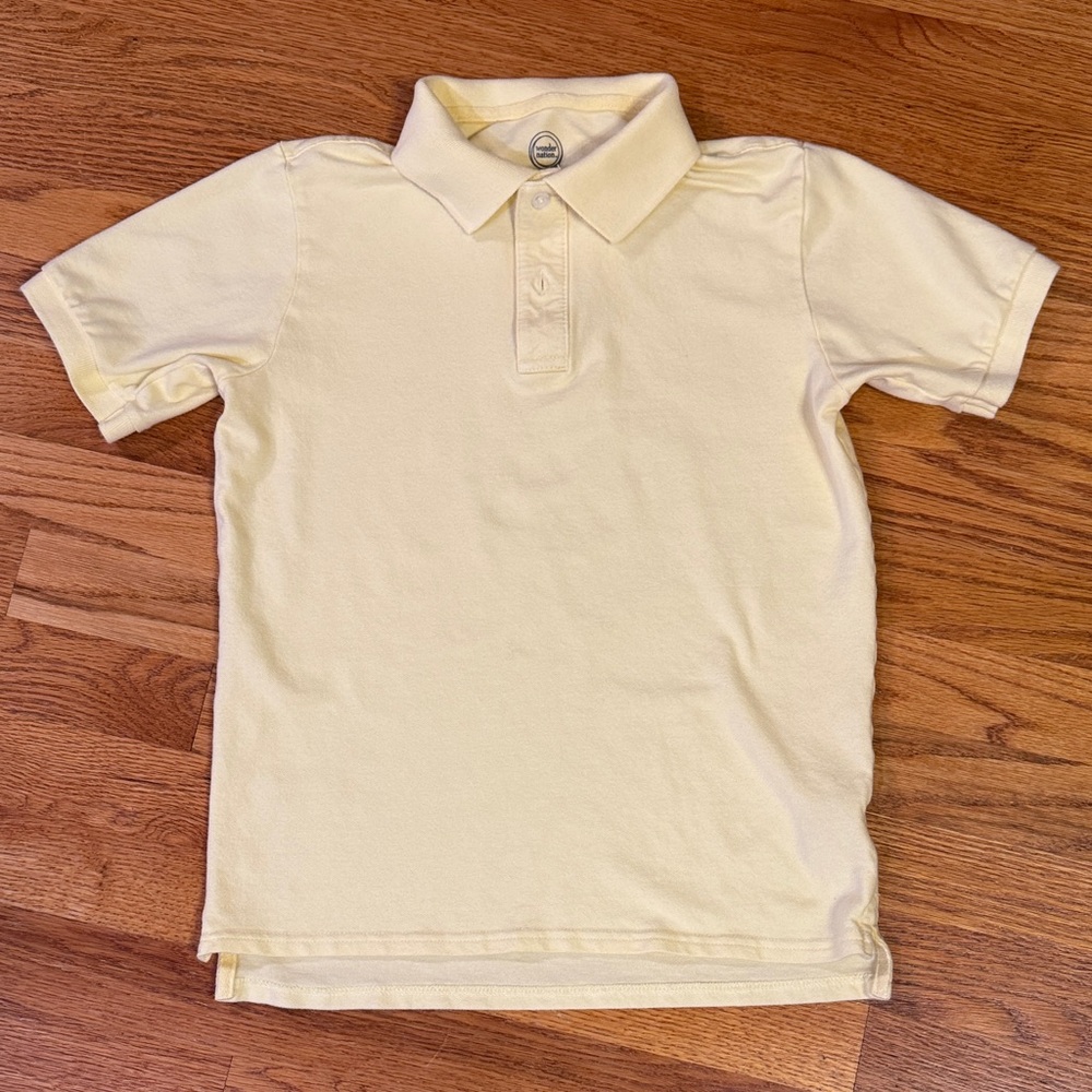 Yellow cotton Polo